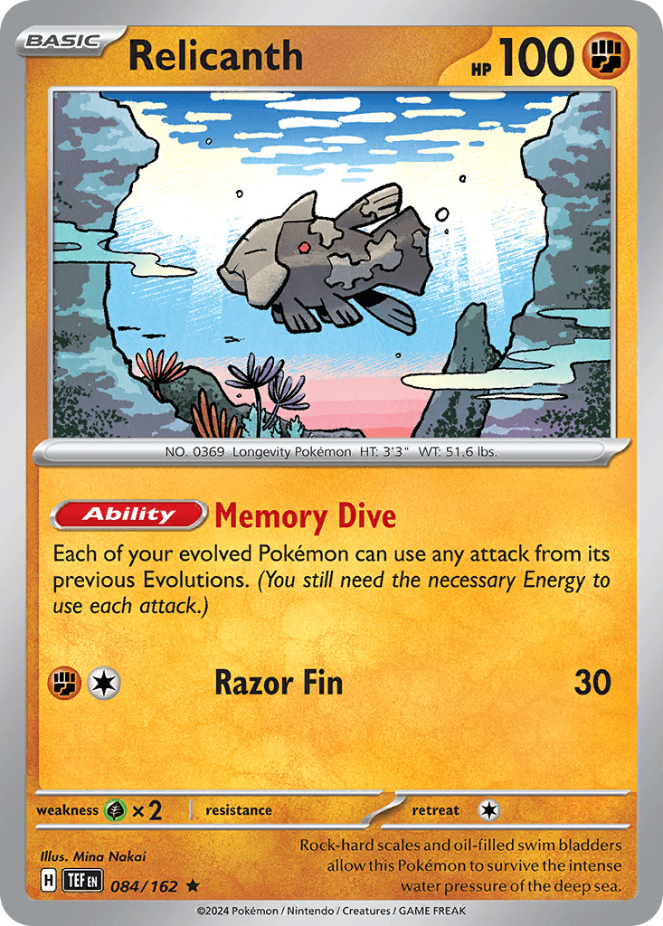 Relicanth 84/162