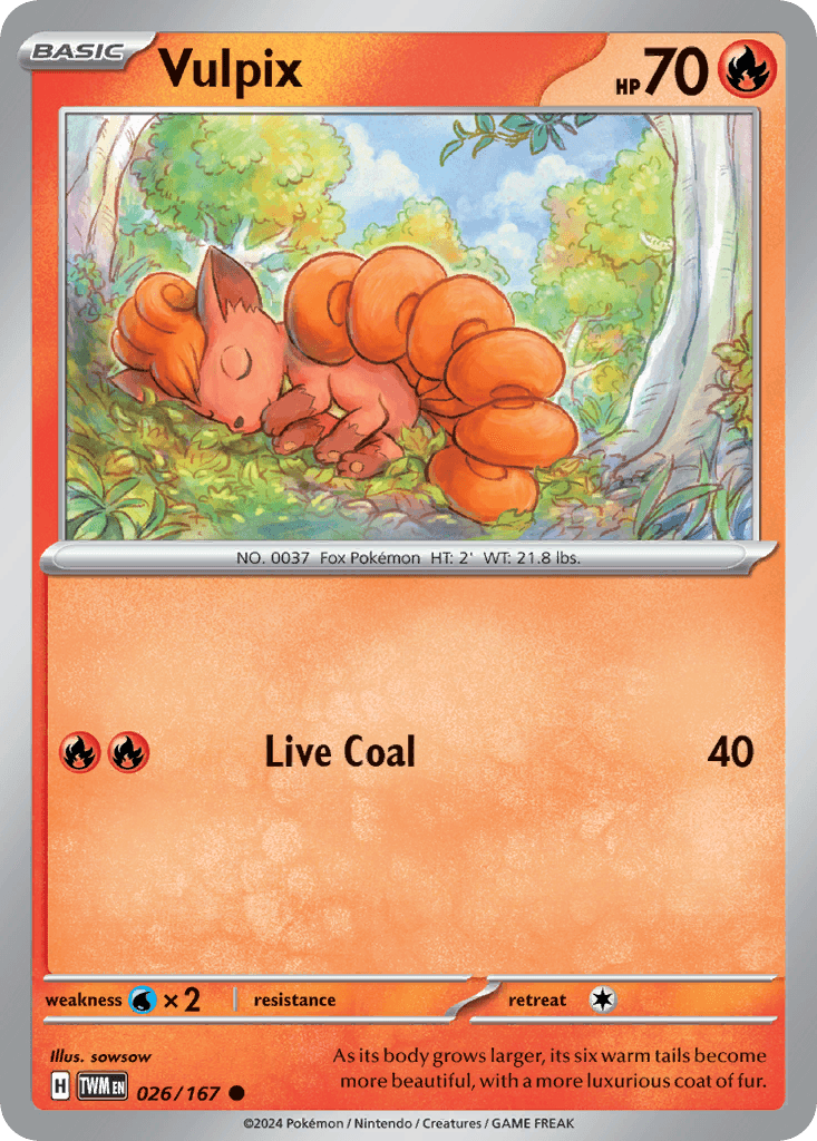 Vulpix 26/167