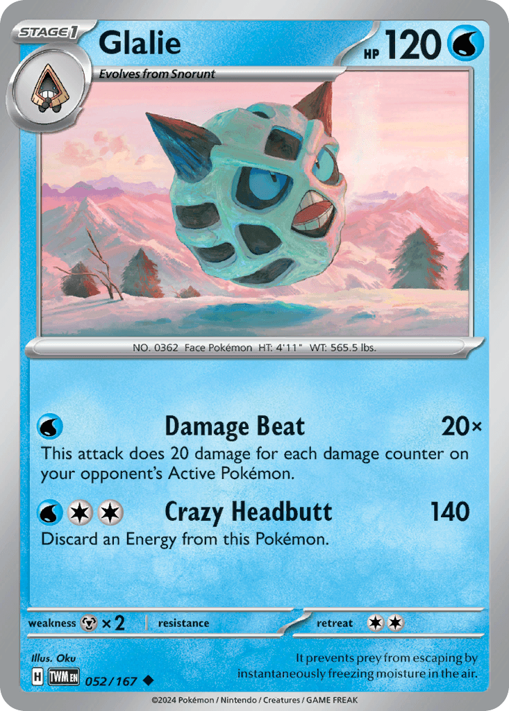 Glalie 52/167