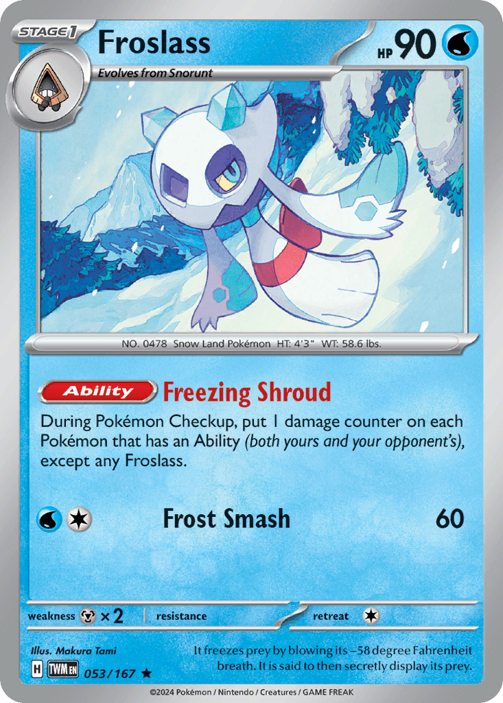 Froslass 53/167