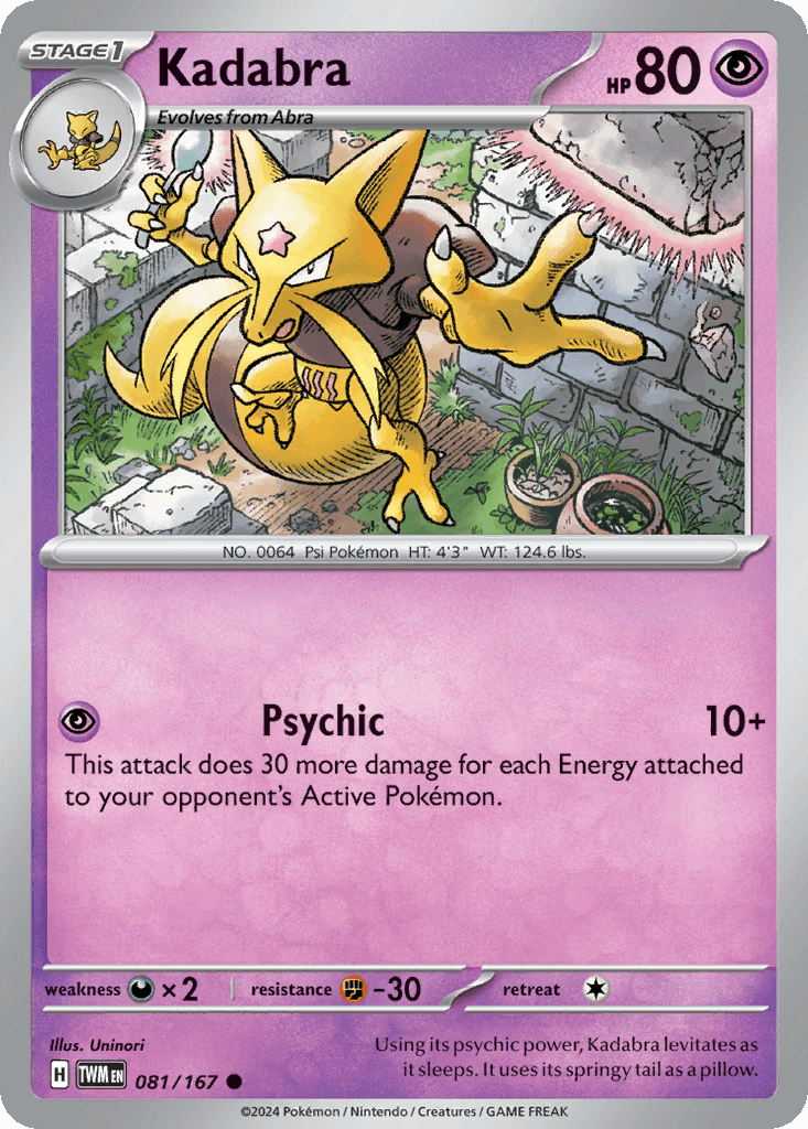Kadabra 81/167