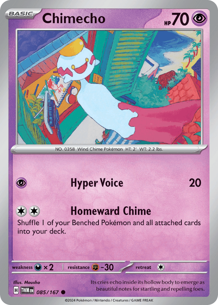 Chimecho 85/167