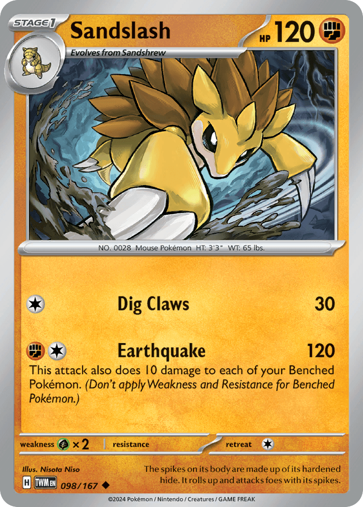 Sandslash 98/167
