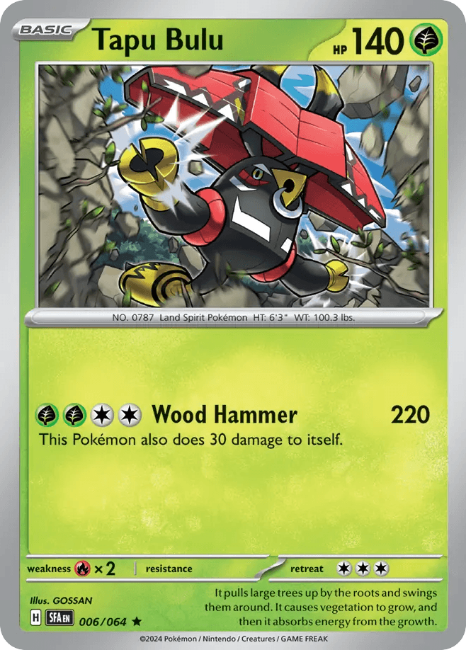 Tapu Bulu 6/64