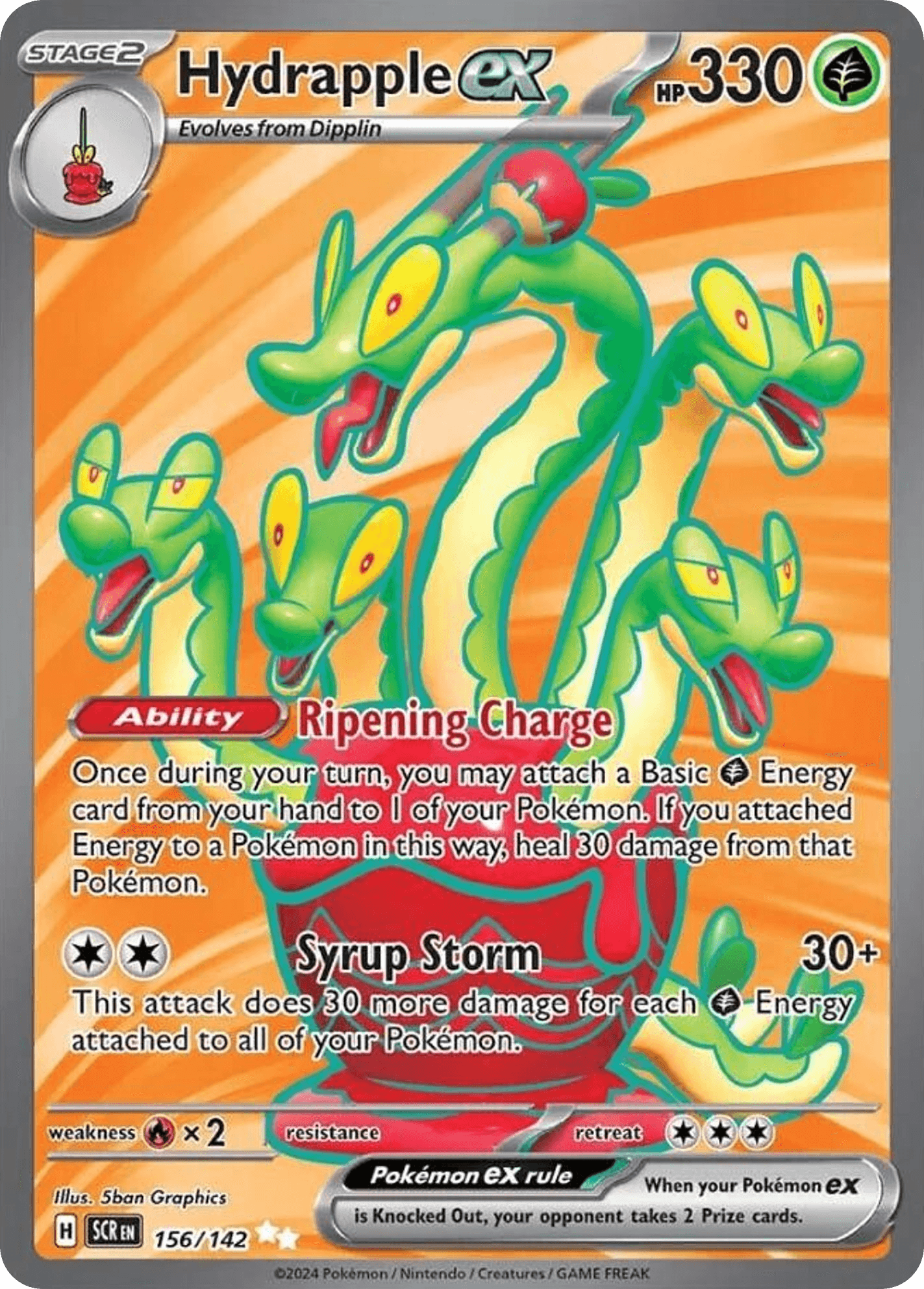Hydrapple ex 156/142