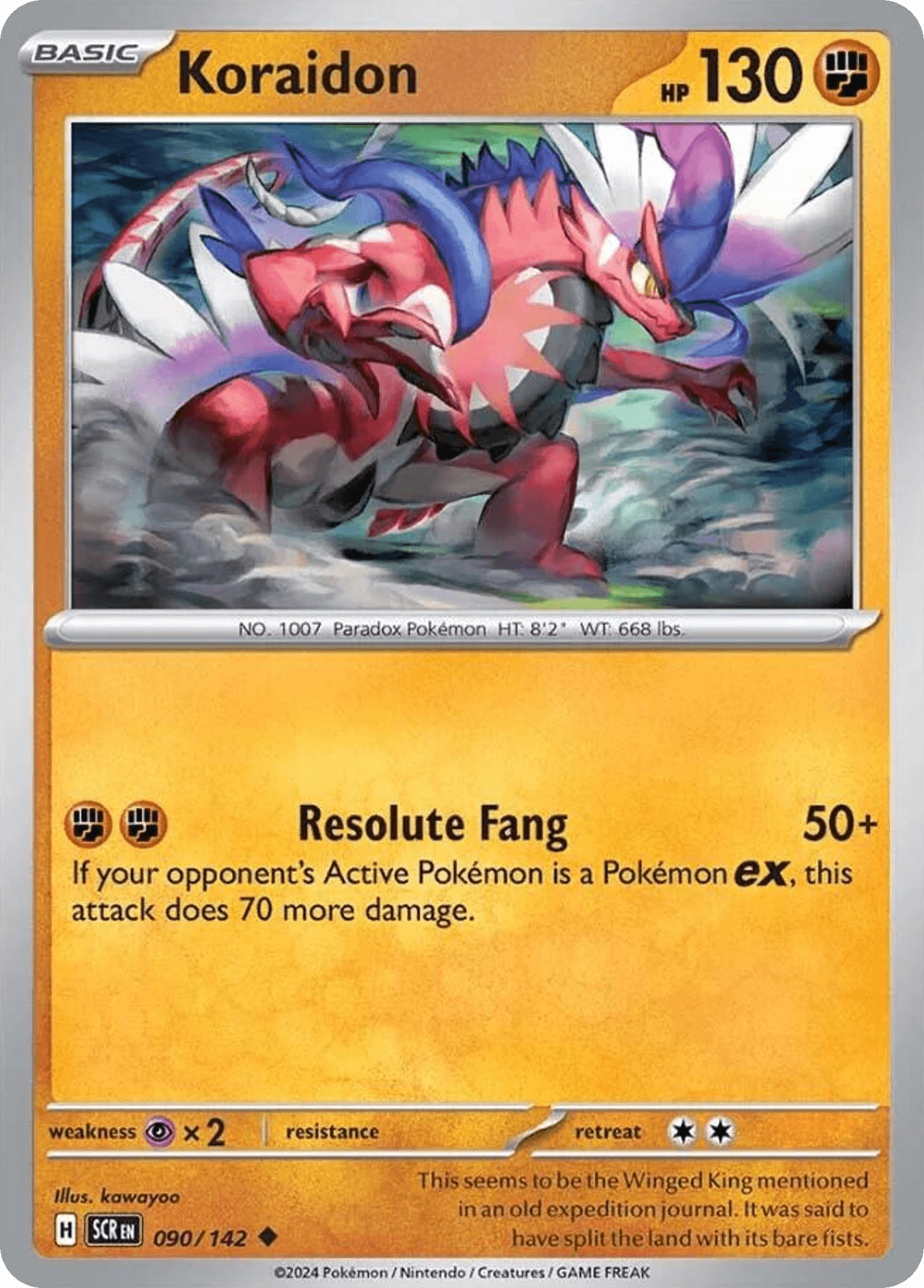 Koraidon 90/142