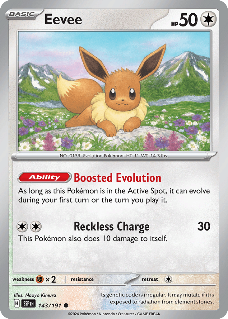 Eevee 143/191