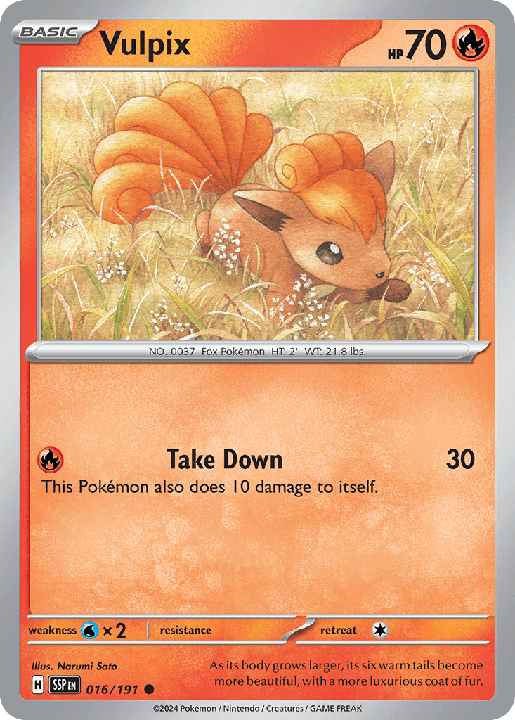 Vulpix 16/191