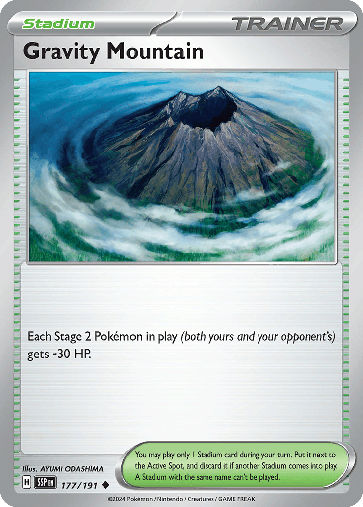 Gravity Mountain 177/191