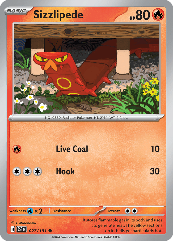 Sizzlipede 27/191