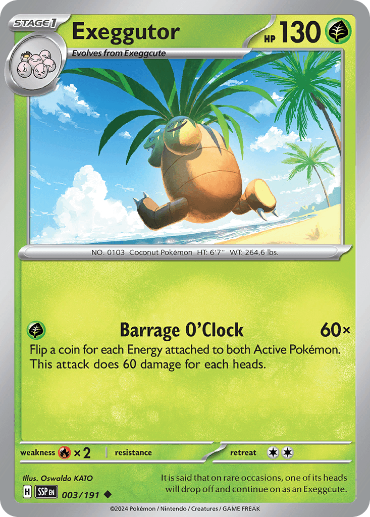 Exeggutor 3/191