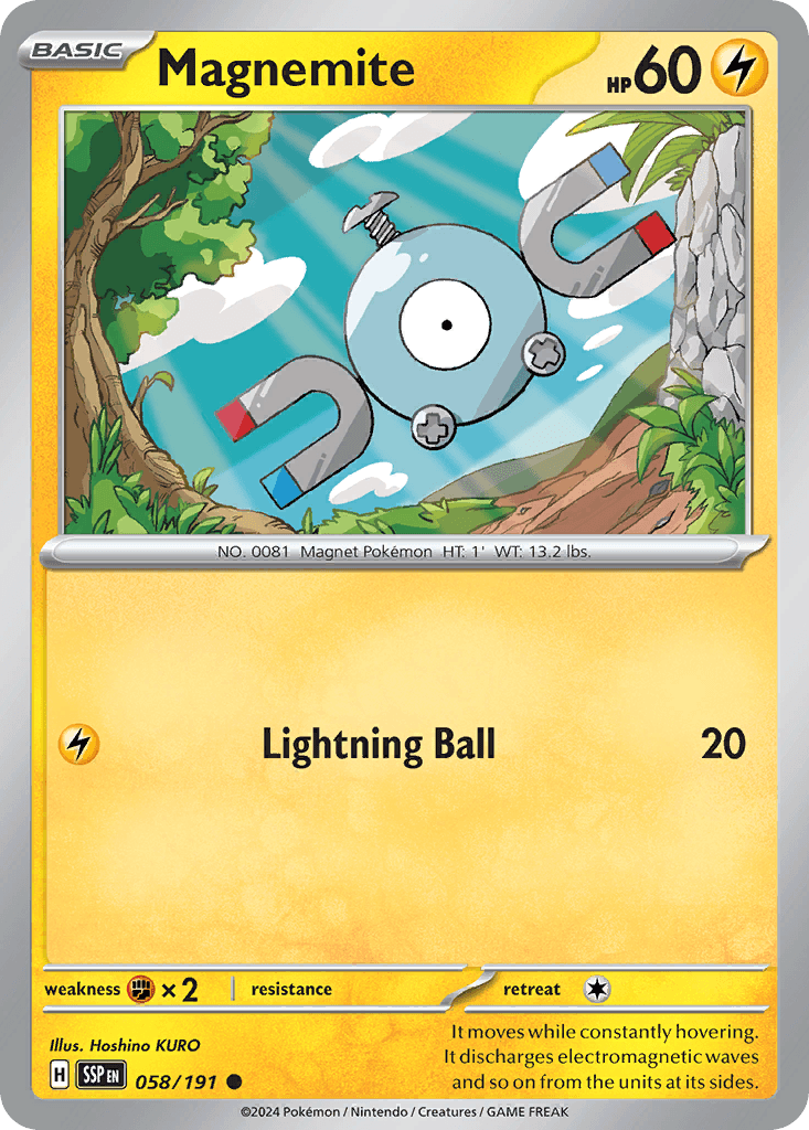 Magnemite 58/191