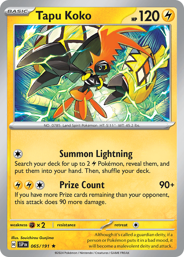 Tapu Koko 65/191