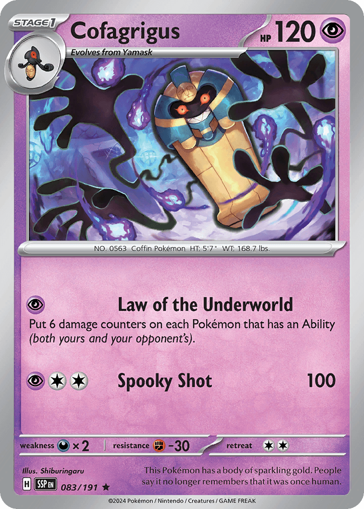 Cofagrigus 83/191