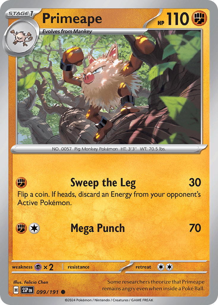 Primeape 99/191