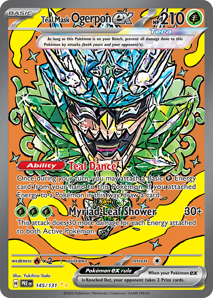 Teal Mask Ogerpon ex 145/131