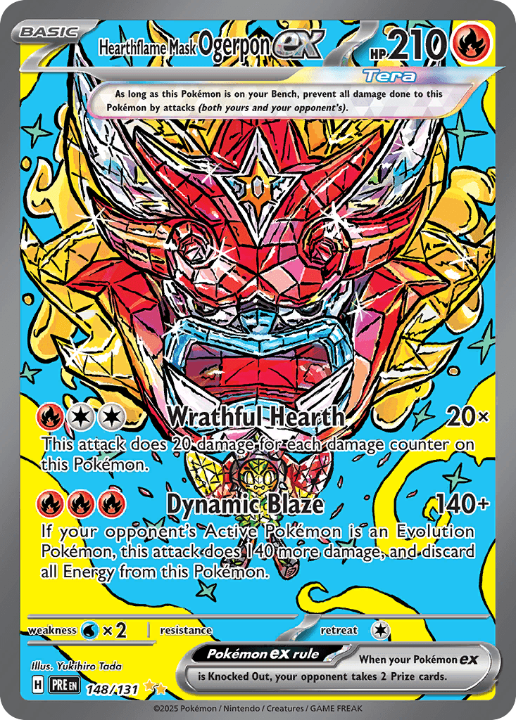 Hearthflame Mask Ogerpon ex 148/131