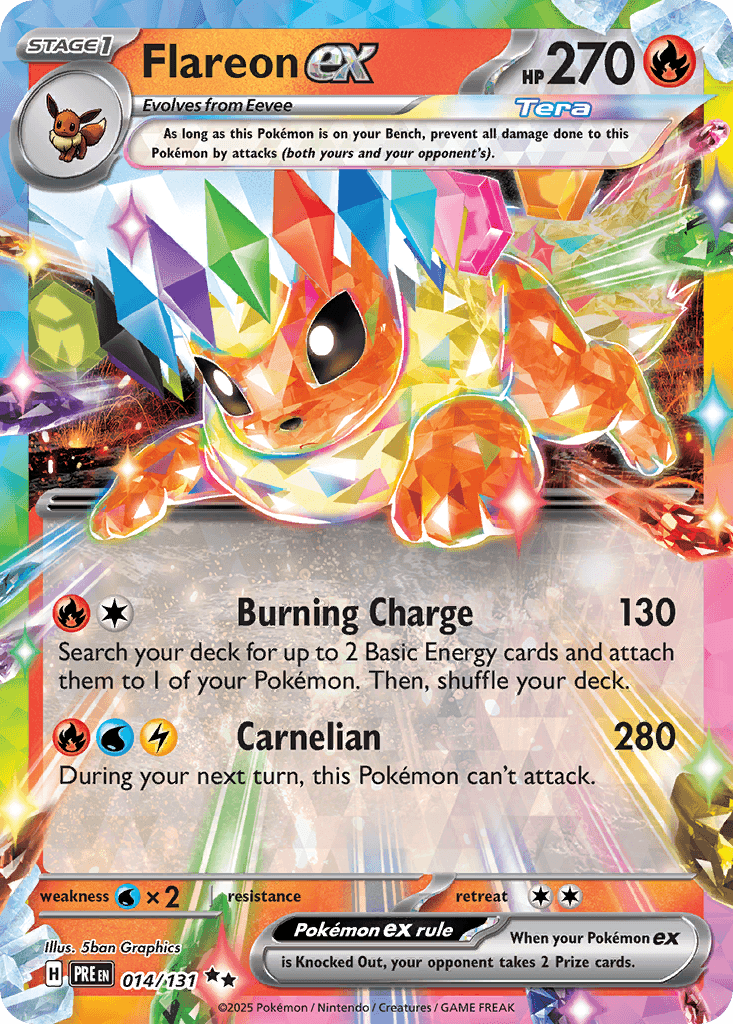 Flareon ex 14/131