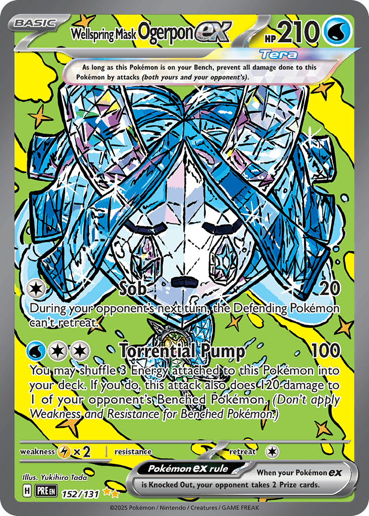Wellspring Mask Ogerpon ex 152/131