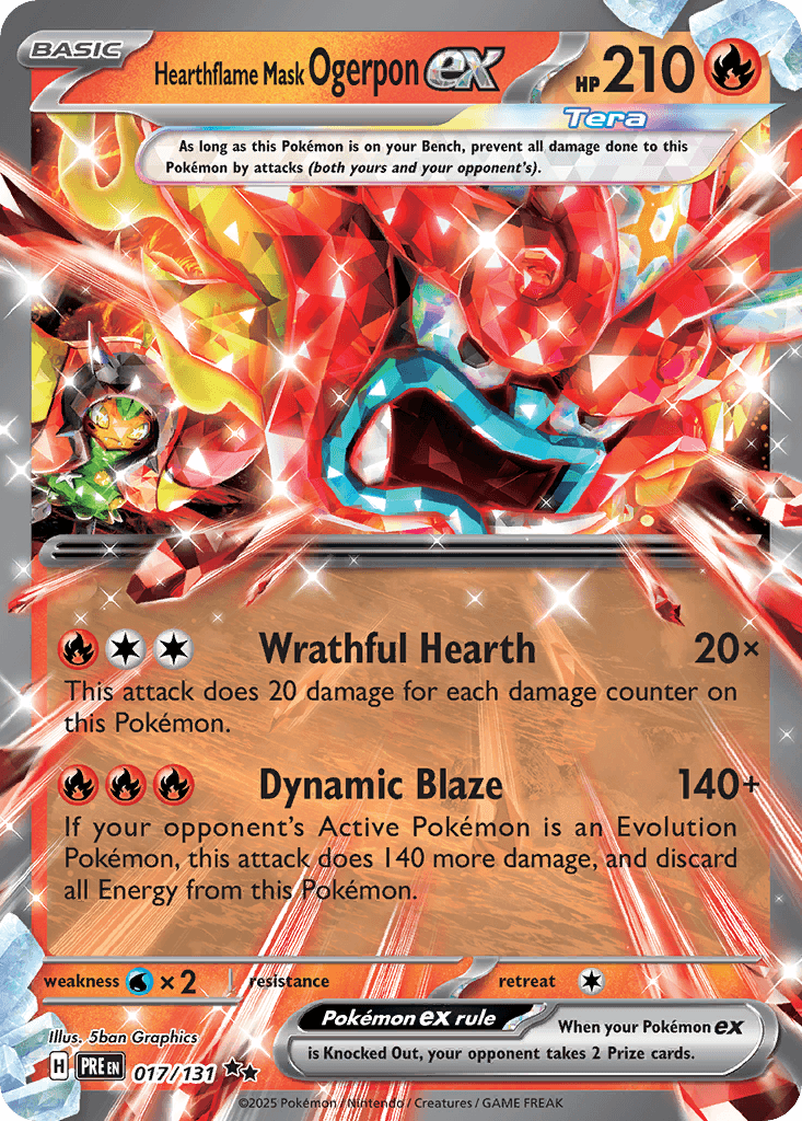 Hearthflame Mask Ogerpon ex 17/131