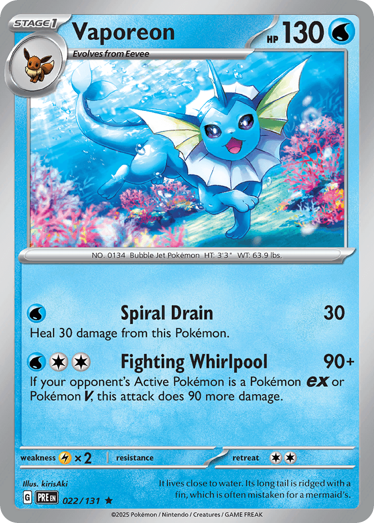 Vaporeon 22/131
