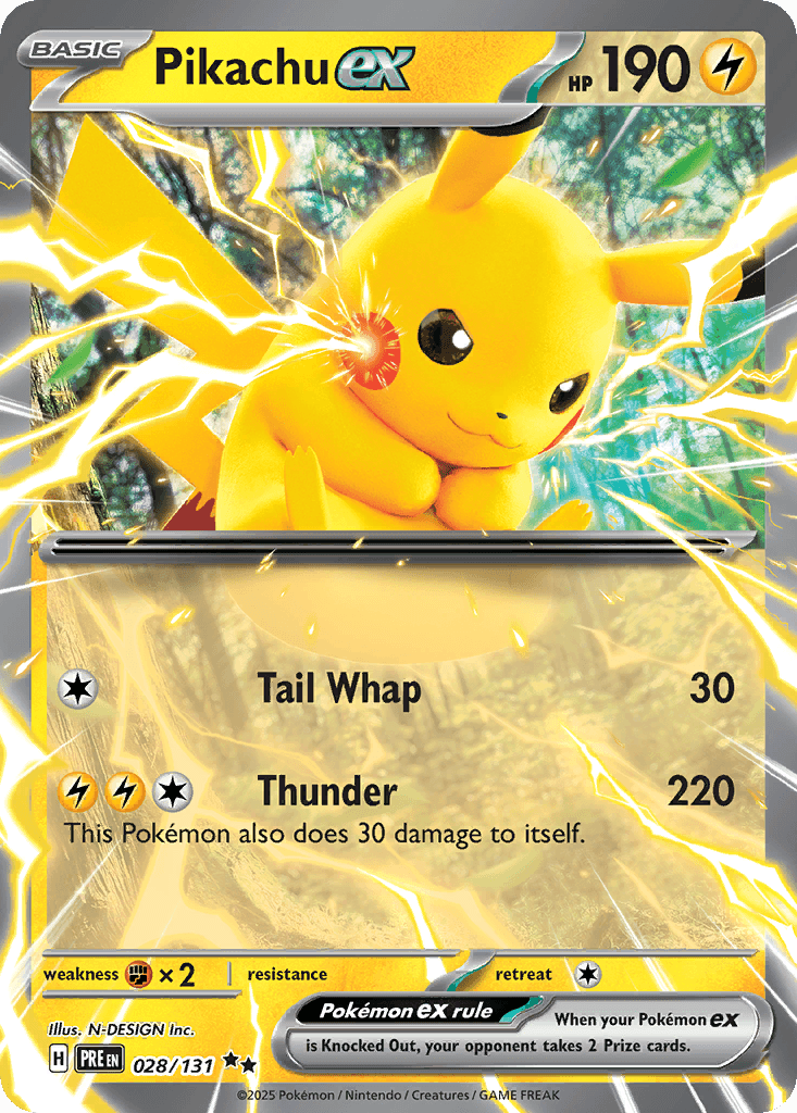Pikachu ex 28/131