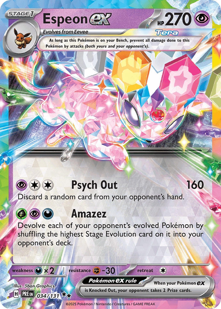 Espeon ex 34/131