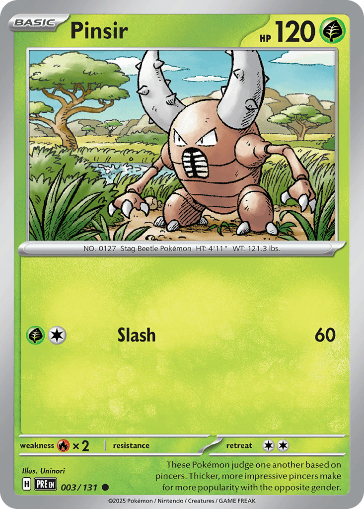 Pinsir 3/131