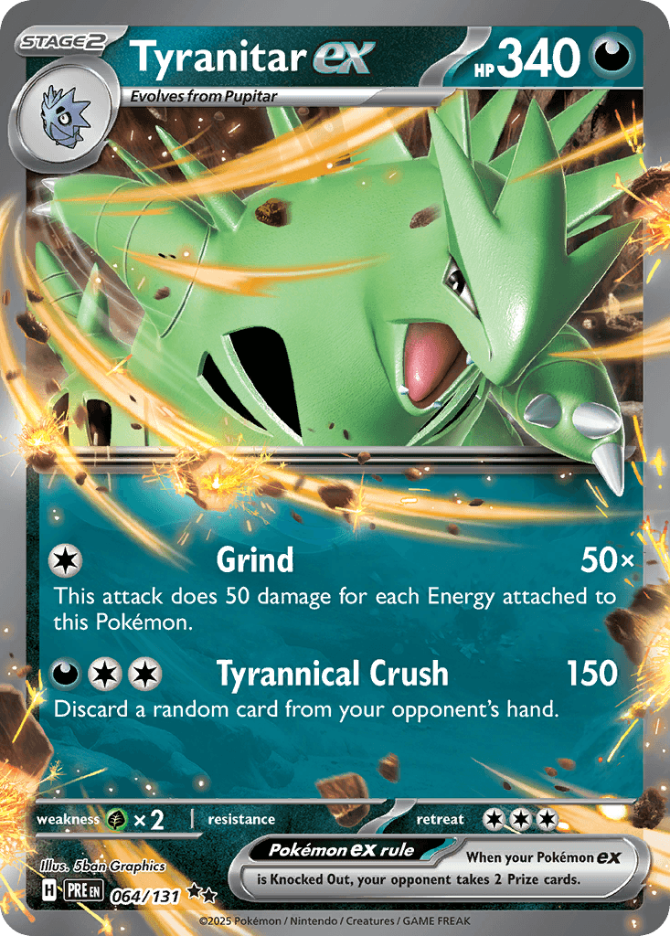 Tyranitar ex 64/131