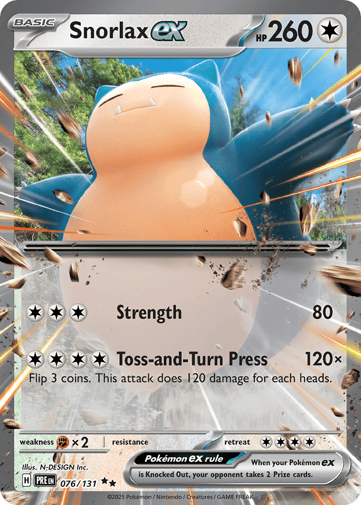 Snorlax ex 76/131