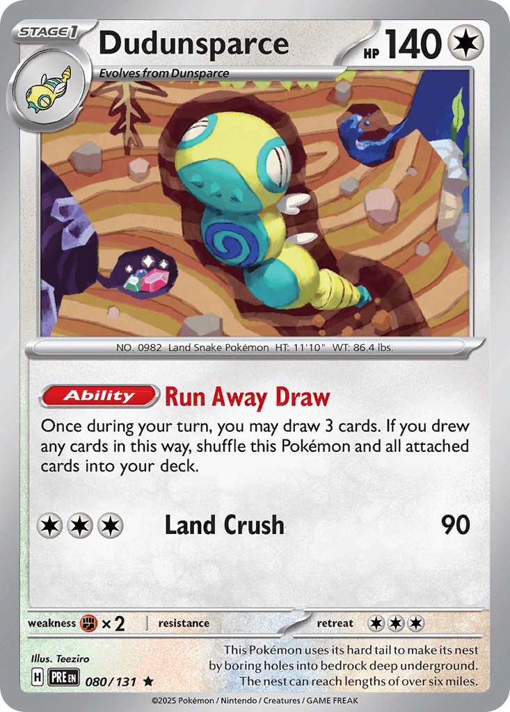 Dudunsparce 80/131