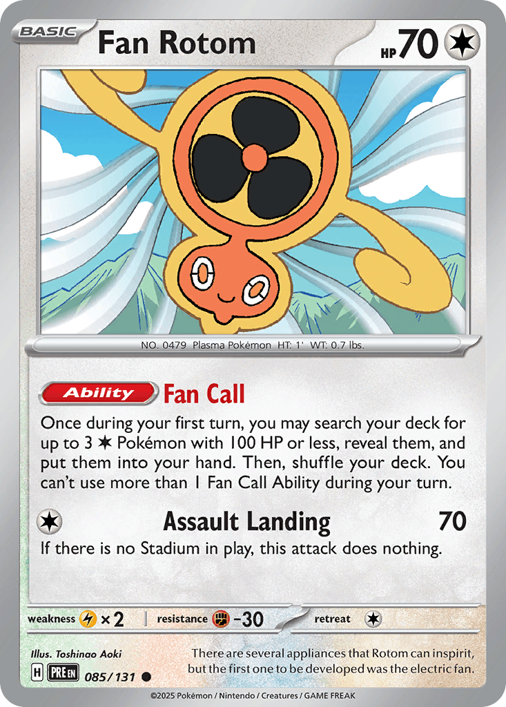 Fan Rotom 85/131