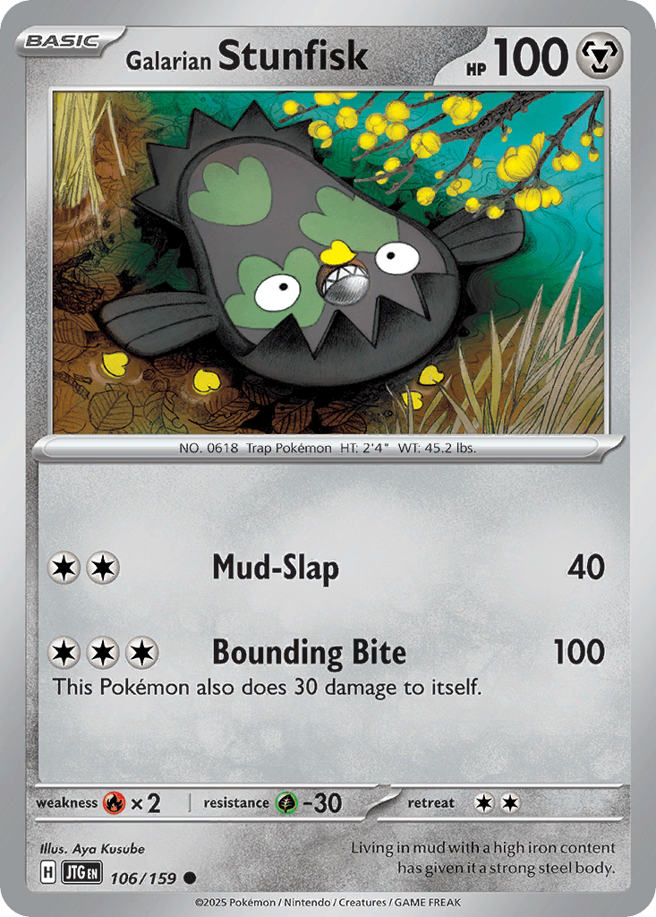 Galarian Stunfisk 106/159