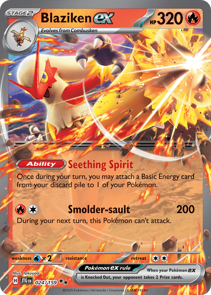 Blaziken ex 24/159