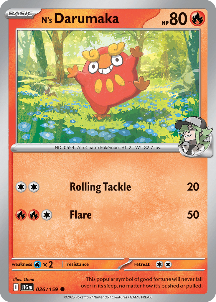 N's Darumaka 26/159