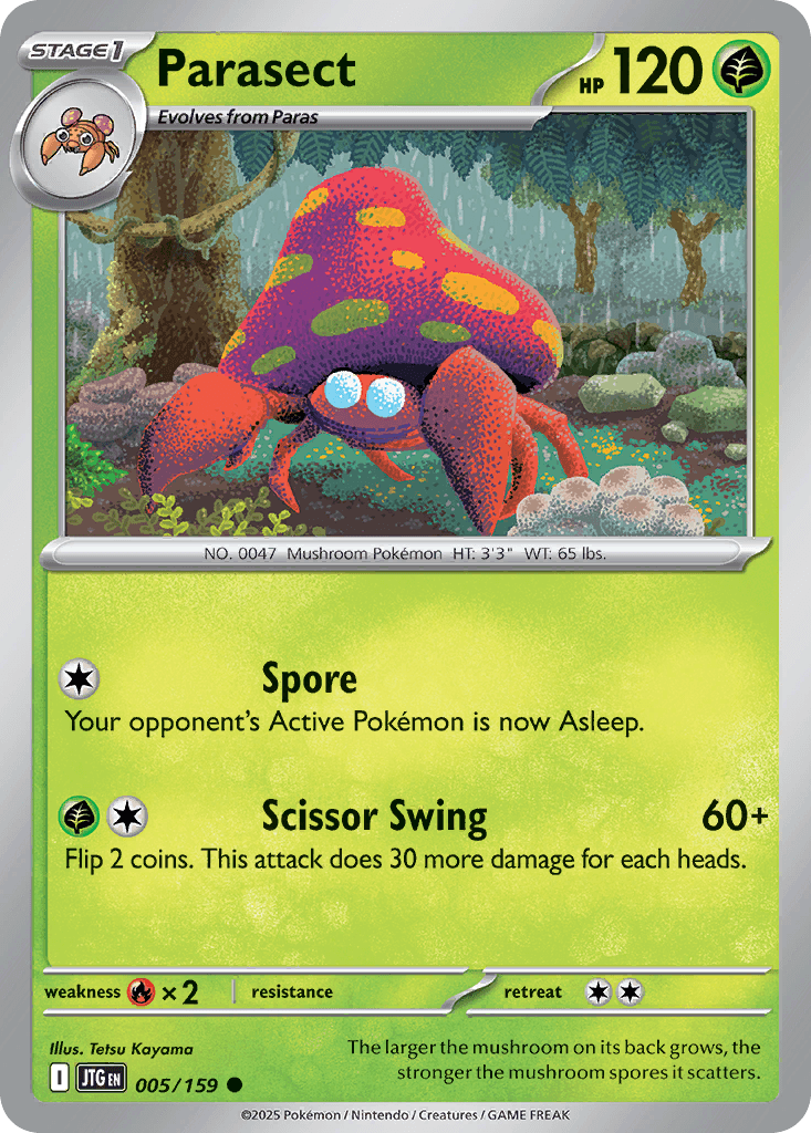 Parasect 5/159