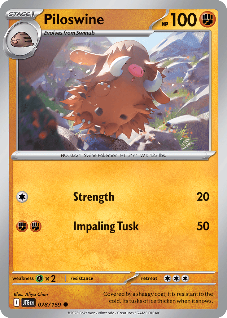 Piloswine 78/159