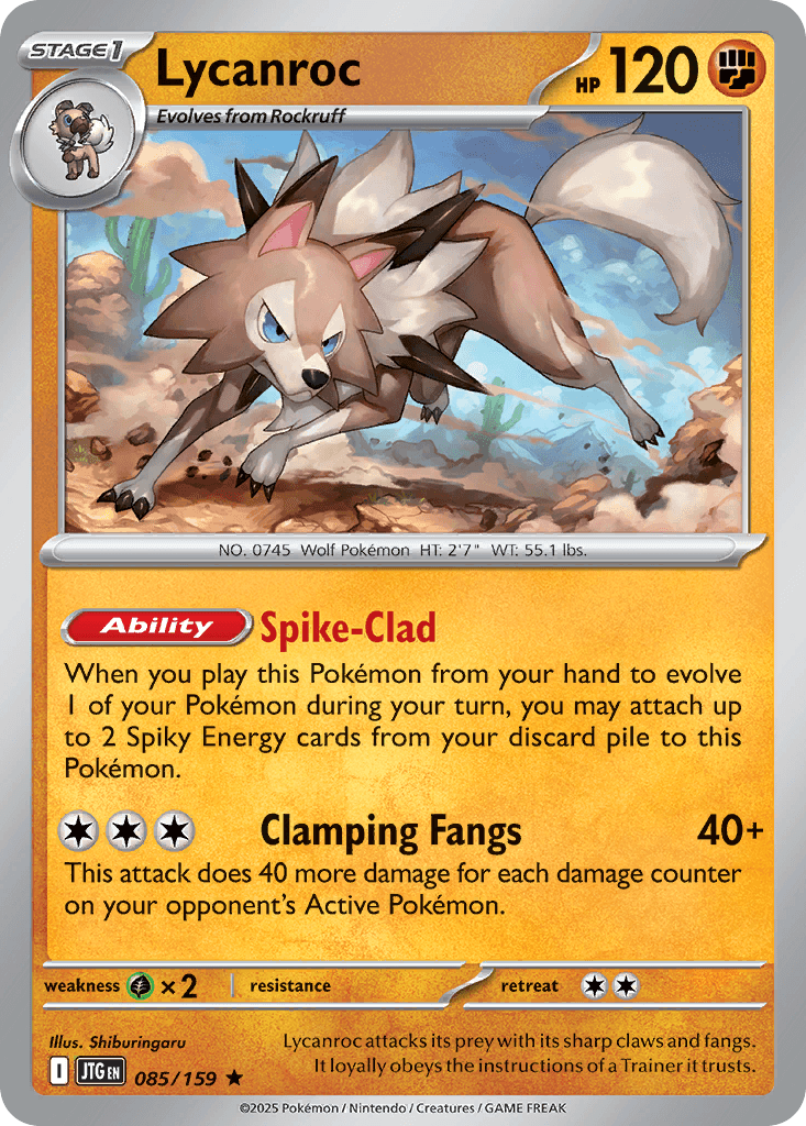 Lycanroc 85/159