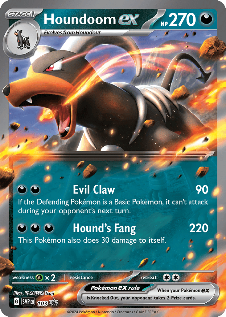 Houndoom ex 103/215