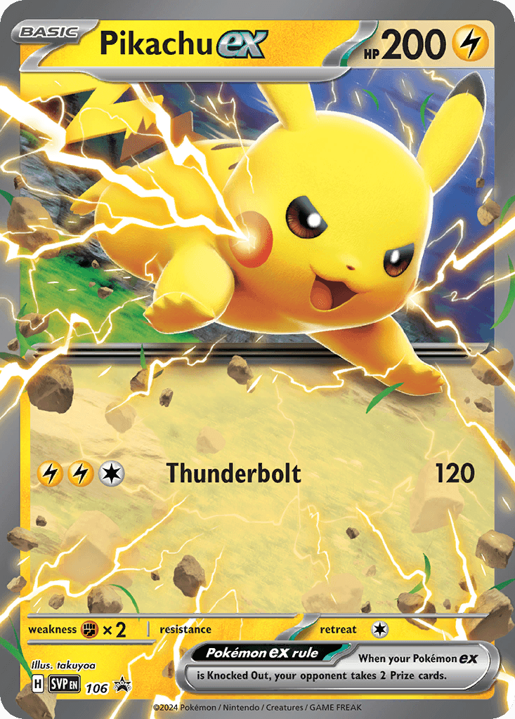Pikachu ex 106/215
