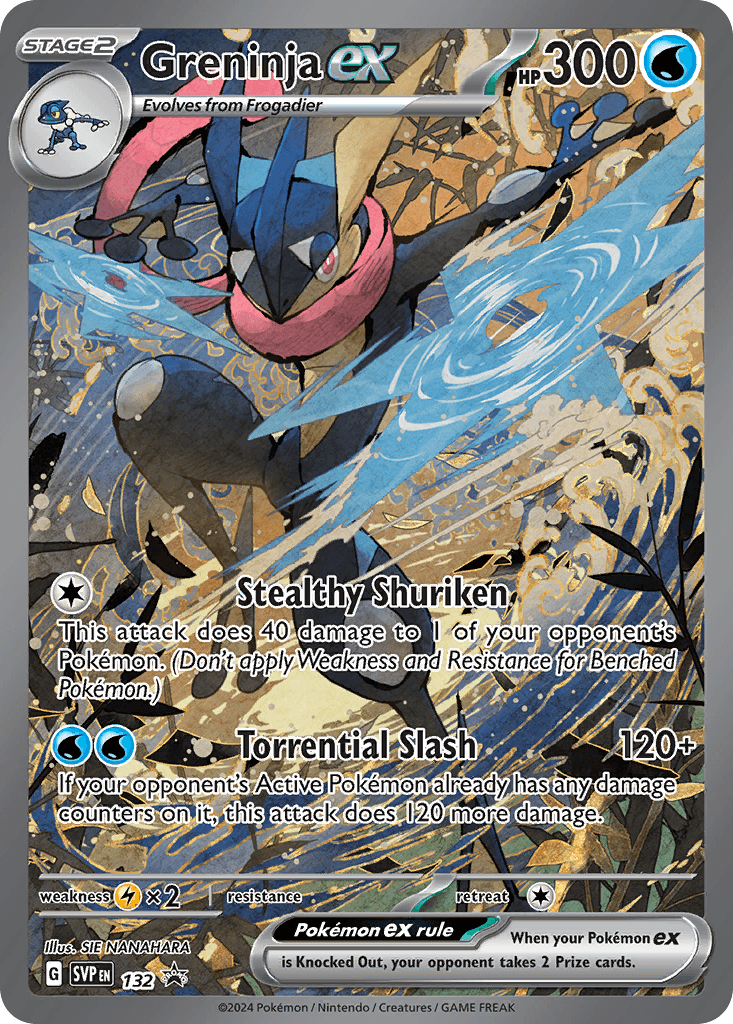 Greninja ex 132/215