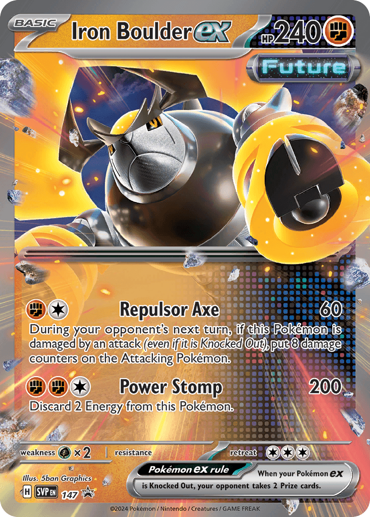 Iron Boulder ex 147/215