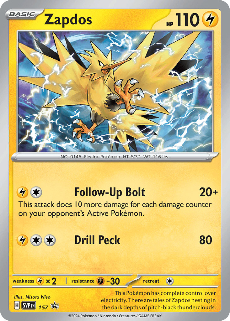 Zapdos 157/215