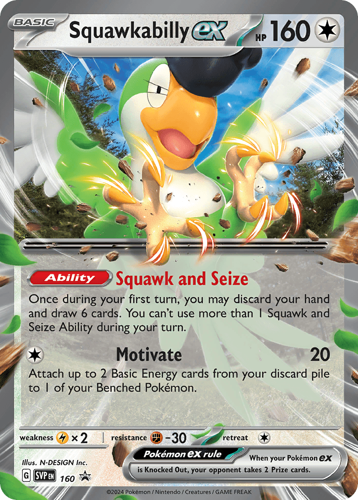 Squawkabilly ex 160/215
