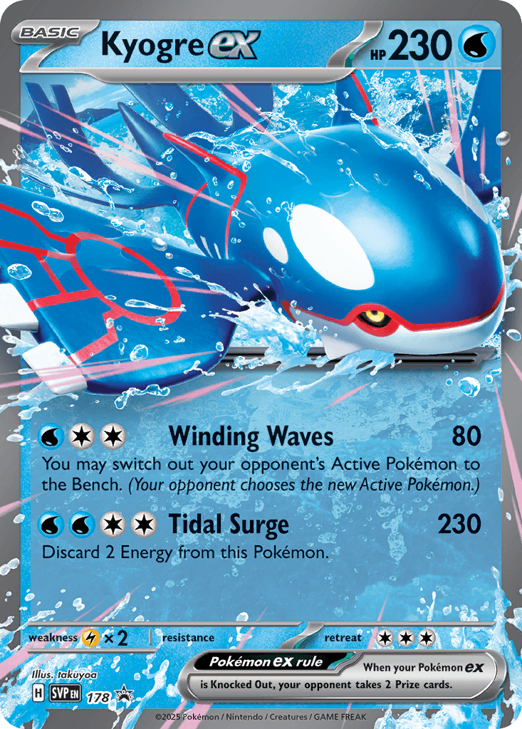 Kyogre ex 178/150