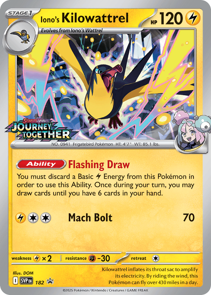 Iono's Kilowattrel 182/150