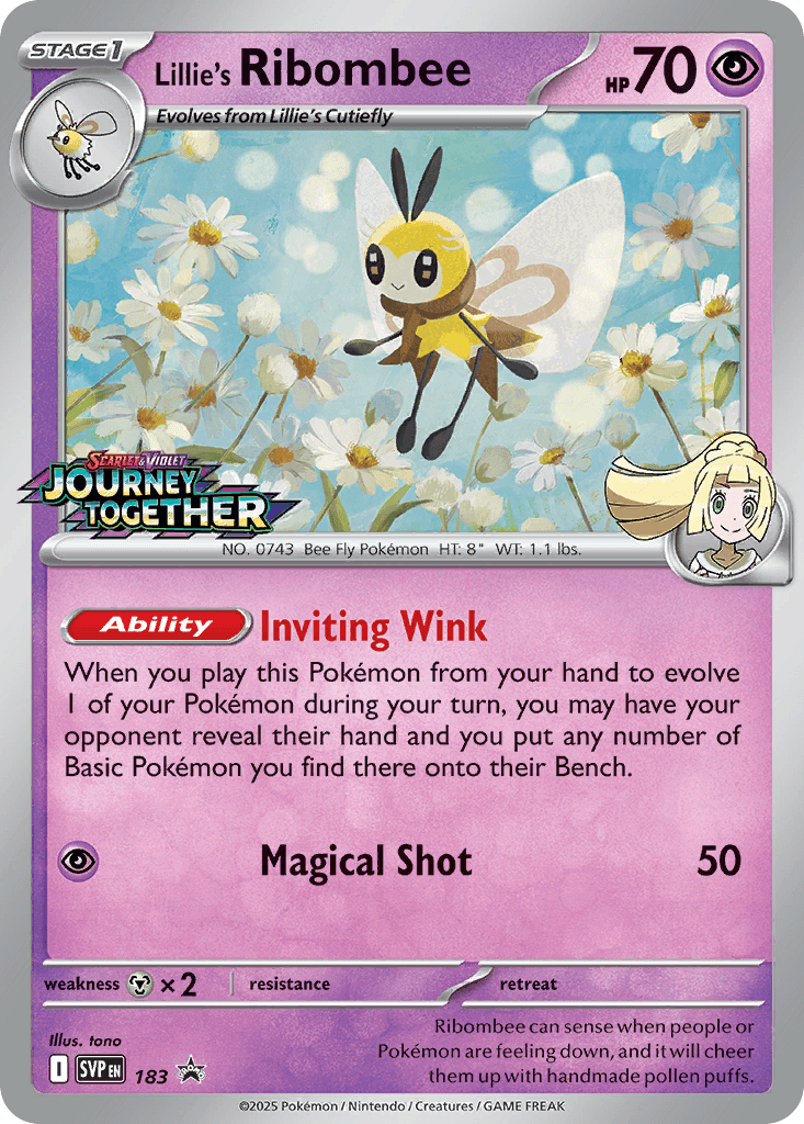 Lillie's Ribombee 183/150