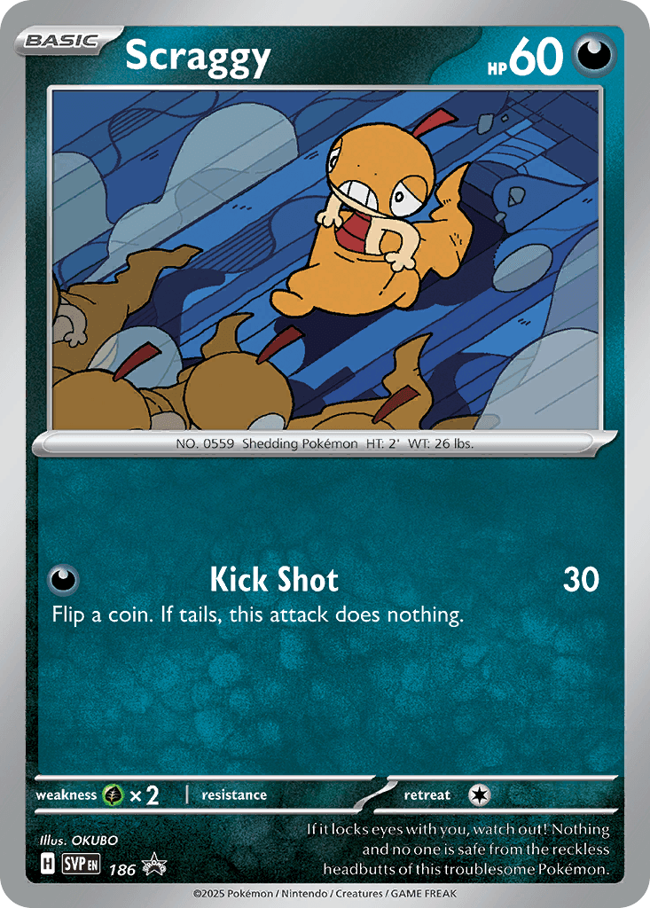 Scraggy 186/150