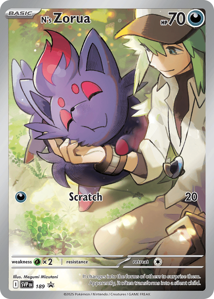 N's Zorua 189/150
