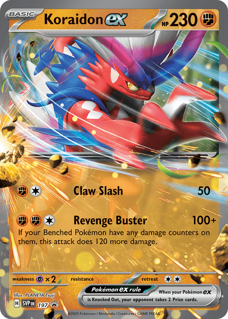 Koraidon ex 197/150
